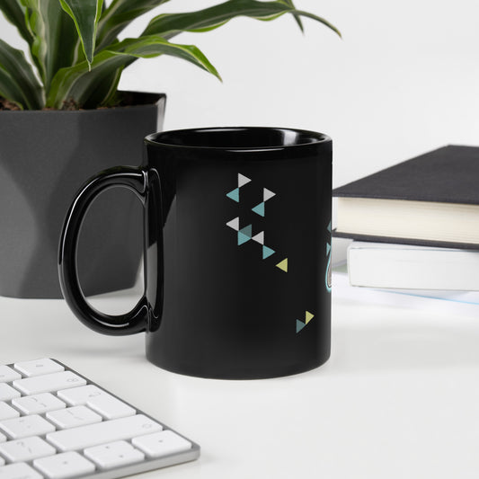BrokeCasualGamers 2 Black Glossy Mug