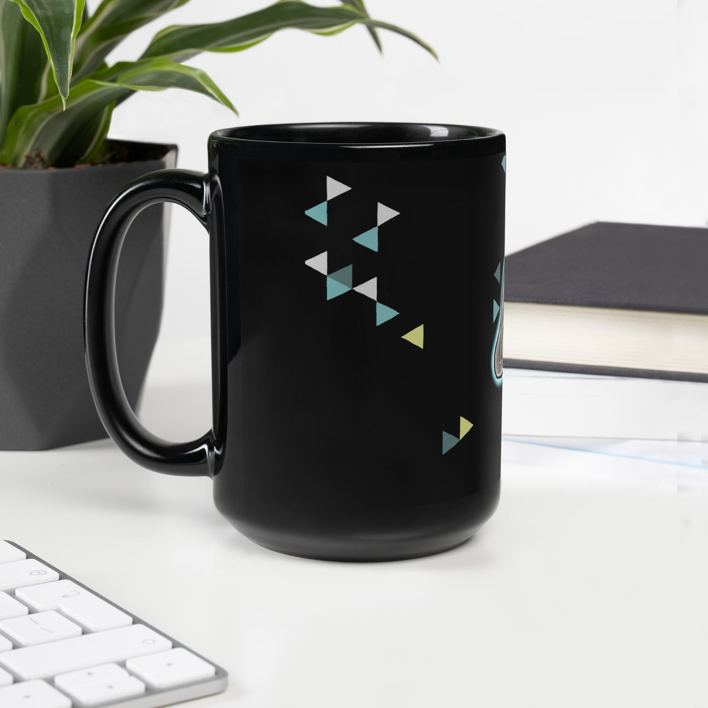 BrokeCasualGamers 2 Black Glossy Mug