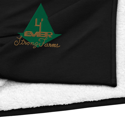 Forever Strong Farms Premium sherpa blanket
