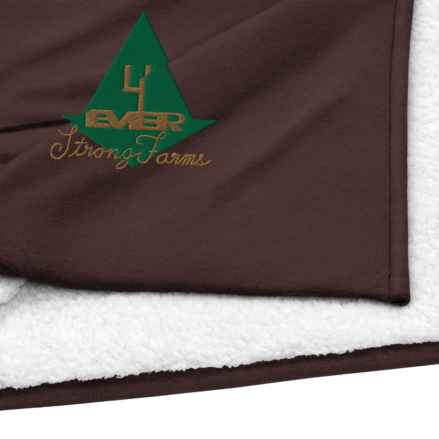Forever Strong Farms Premium sherpa blanket