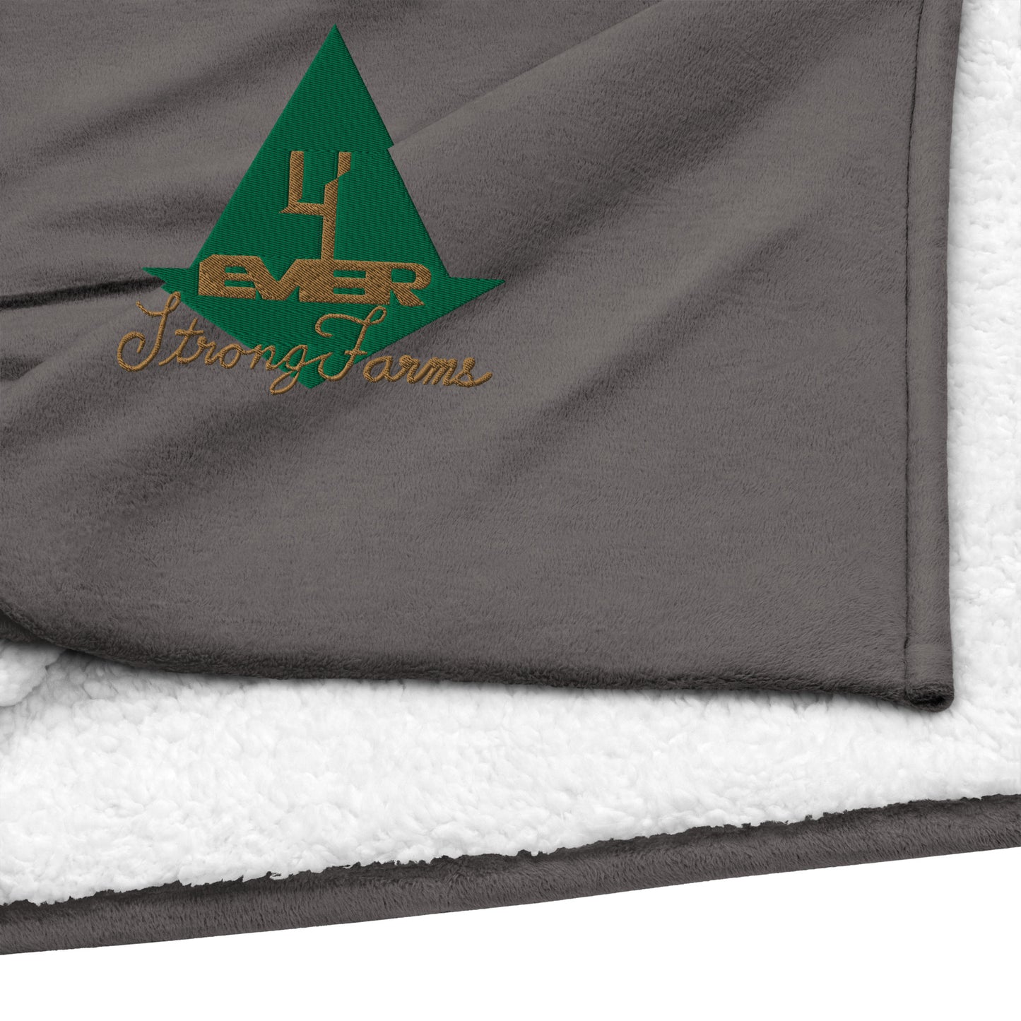 Forever Strong Farms Premium sherpa blanket