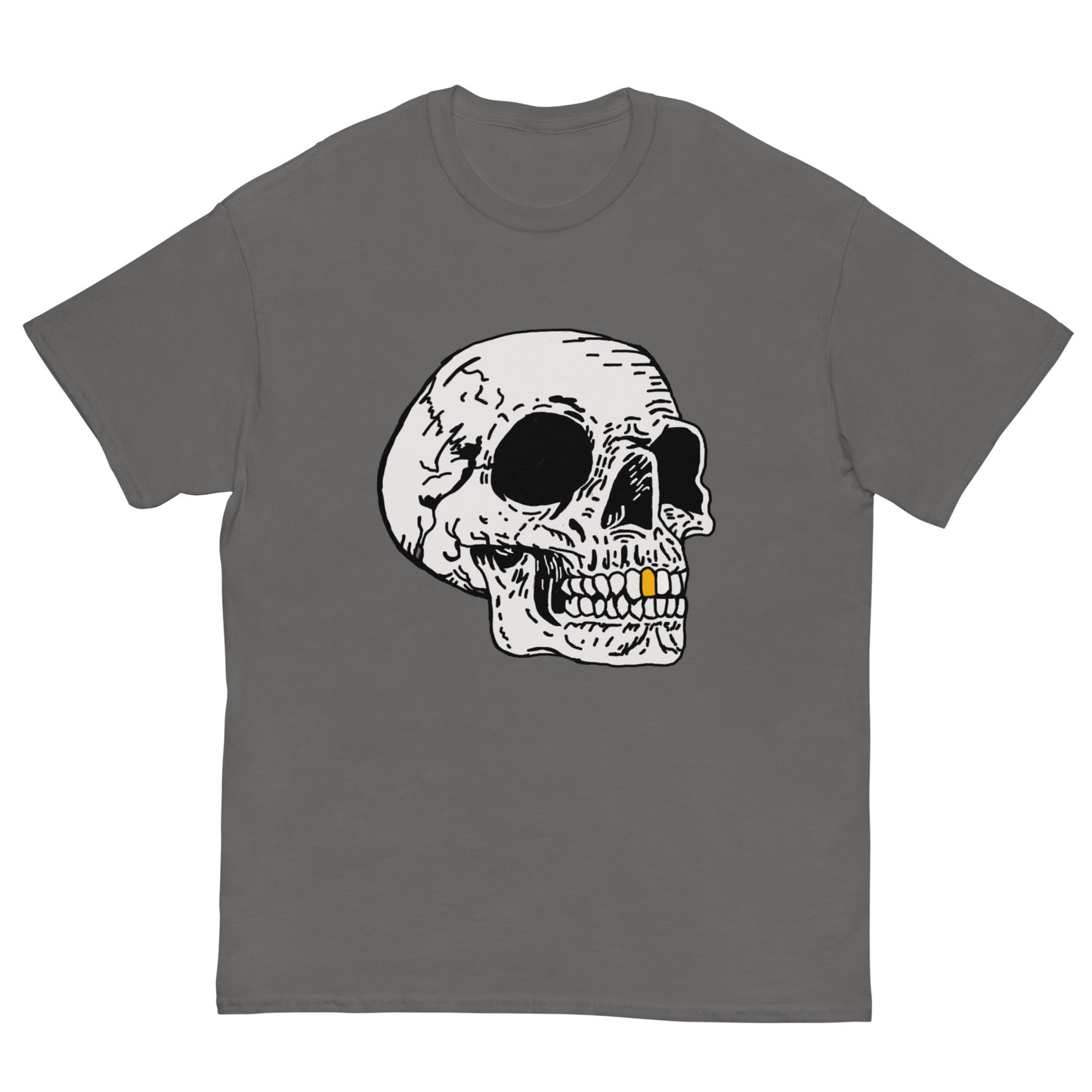 Gold tooth Skull Men's classic tee