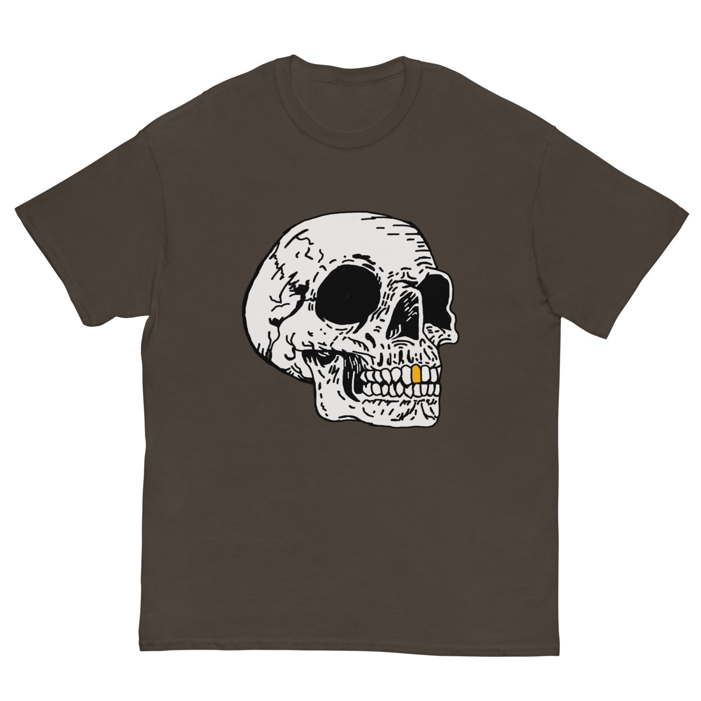 Gold tooth Skull Men's classic tee
