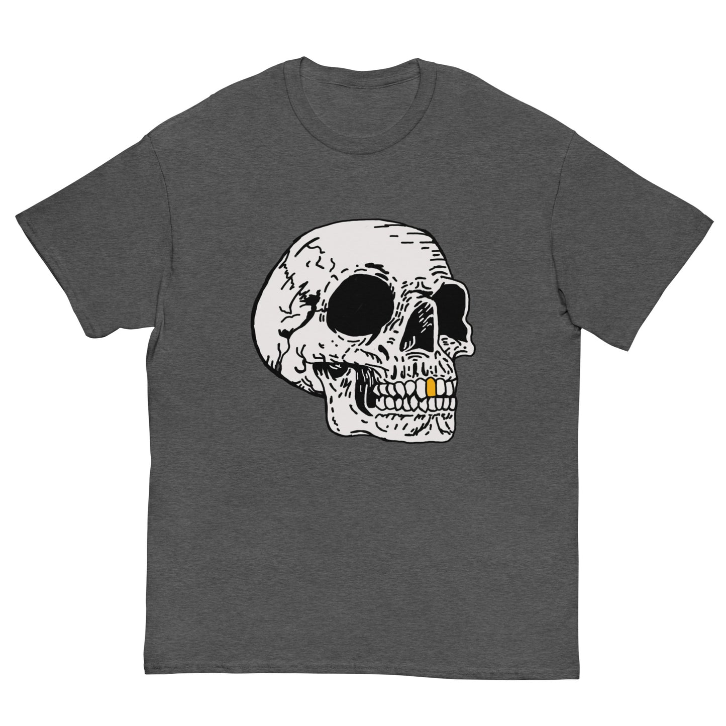 Gold tooth Skull Men's classic tee