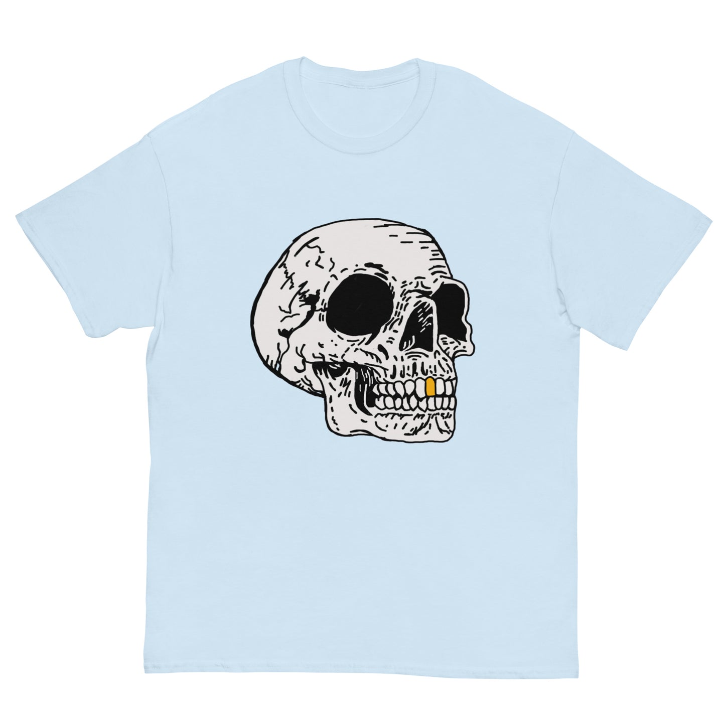 Gold tooth Skull Men's classic tee