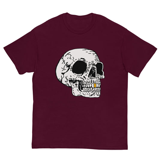 Gold tooth Skull Men's classic tee