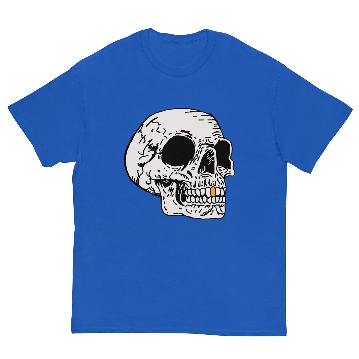 Gold tooth Skull Men's classic tee