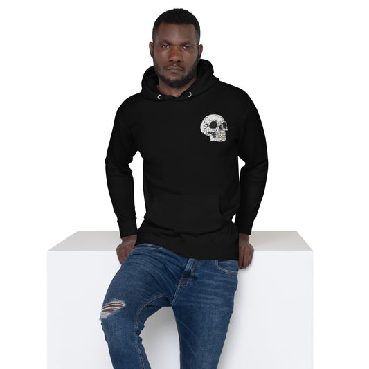 Gold tooth Skull Unisex Hoodie