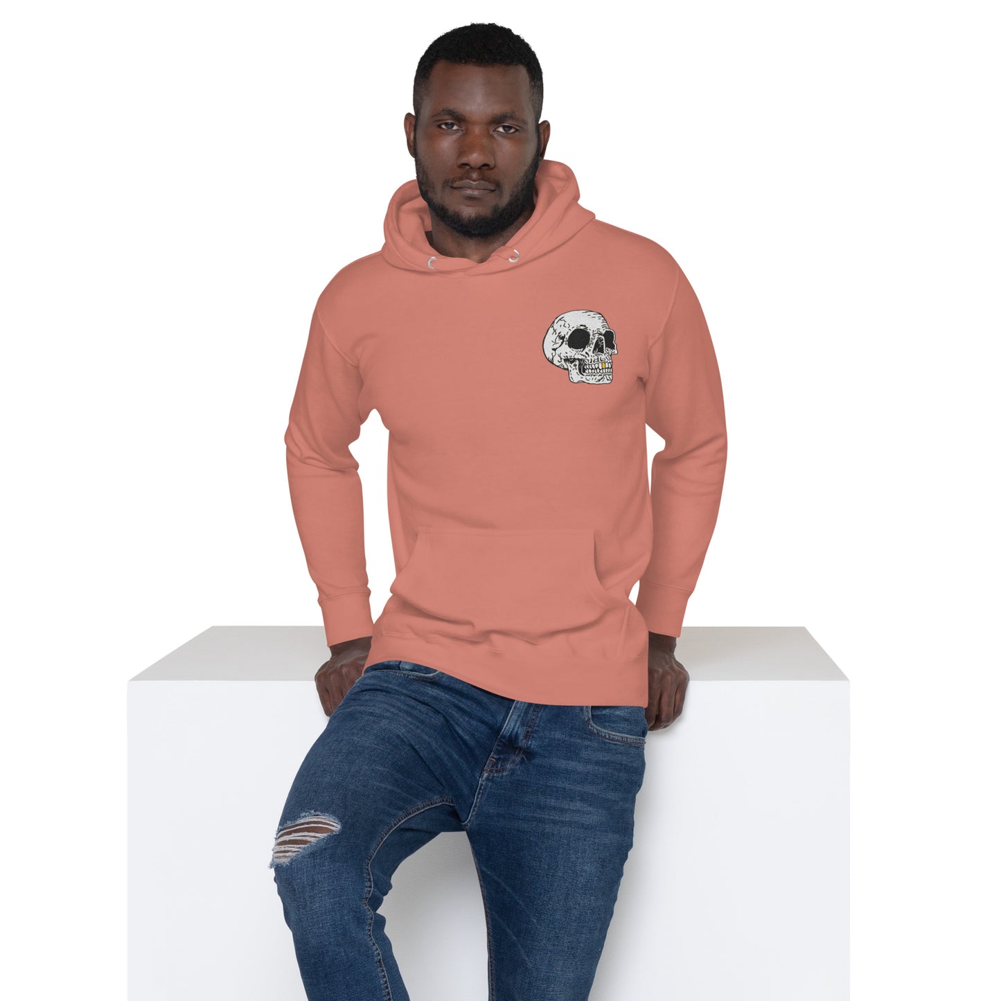Gold tooth Skull Unisex Hoodie
