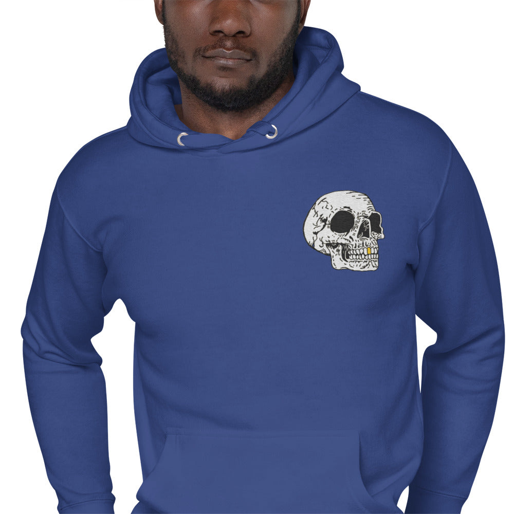 Gold tooth Skull Unisex Hoodie